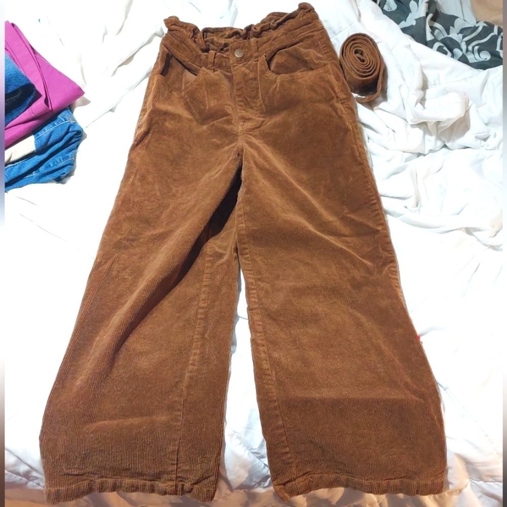 Belted Brown Cords